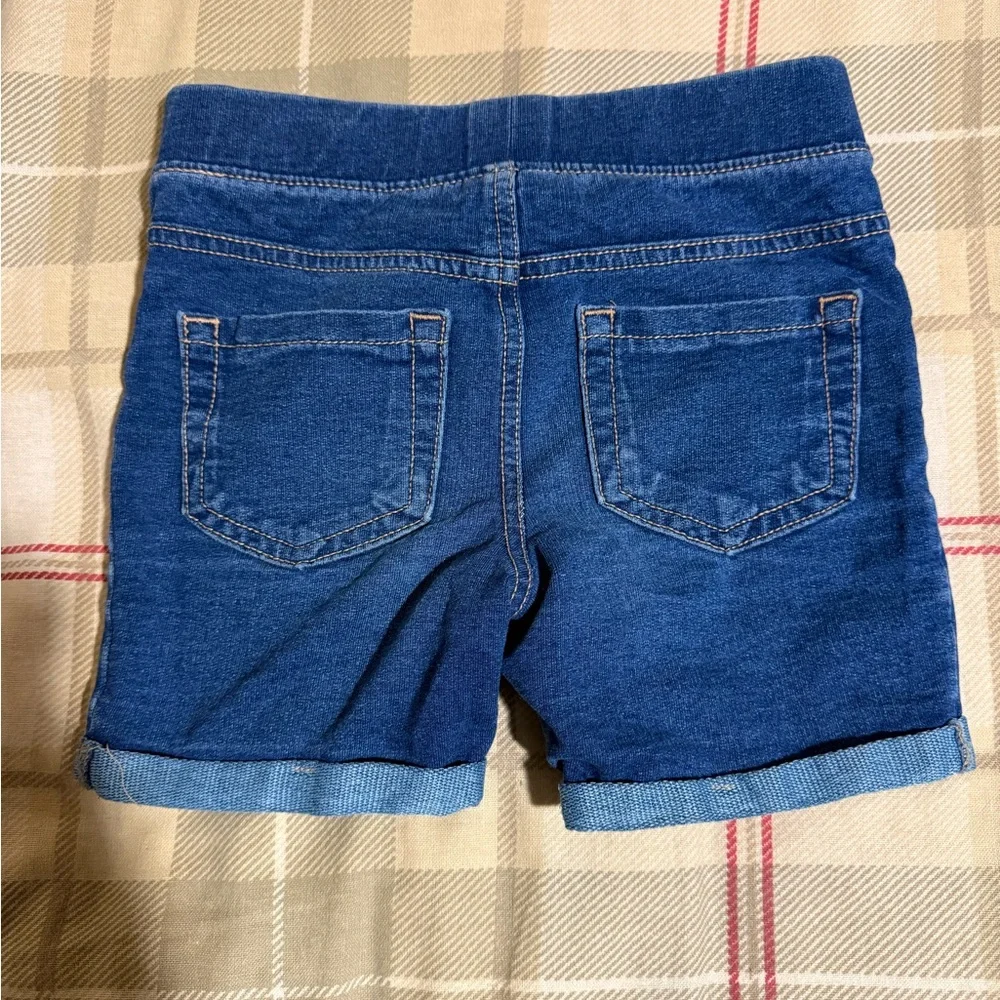 Jumping Beans Blue Denim Stretch Waist Shorts